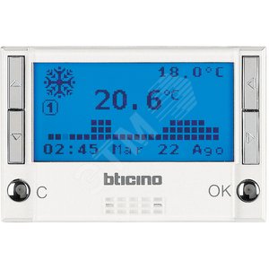 Контрол температ 4 зоны белый - Legrand