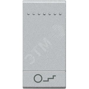 LivingLight Клавиша Лестница 1 модуль алюминий