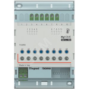 Актуатор DIN 8 каналов bus - Legrand