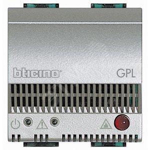 Детектор GPL со световой и звуковой сигнализацией (85дБ), питание 12В, 2 модуля - Legrand