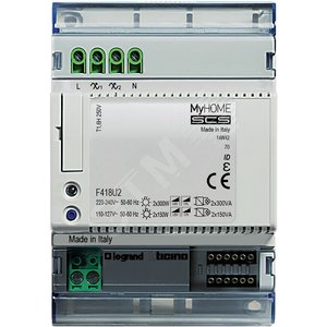 MyHome SCS Диммер универсальный 2-канальный DIN - Legrand