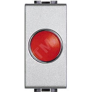 Элемент сигнальный красный 1 модуль для ламп 11250L-11251L-11252L - Legrand