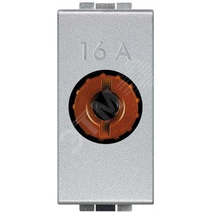 LivingLight Держатель для предохранителей типа Т, цвет алюминий