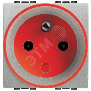 Розетка 2P специальная алюминий (NT4146)