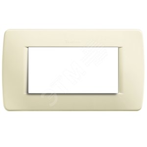 Накладка на 4 модуля, Слоновая кость