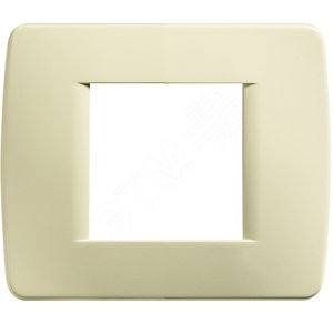 Накладка на 2 модуля, Слоновая Кость