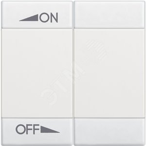 LL Клавиша ON OFF 2 модуля, цвет белый - Legrand