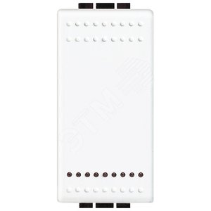 Подсвечиваемая клавиша для выключателей, девиаторов, промежуточных переключателей, 1 модуль