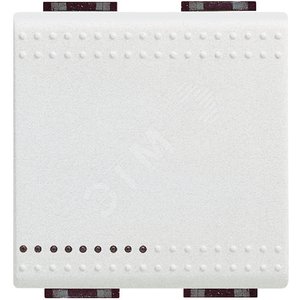 Подсвечиваемая клавиша для выключателей, девиаторов, промежуточных переключателей, 2 модуля