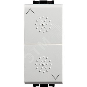 Кнопка 10А двойная с блокировкой 1P-NО + 1P-NО (N4037) - Legrand