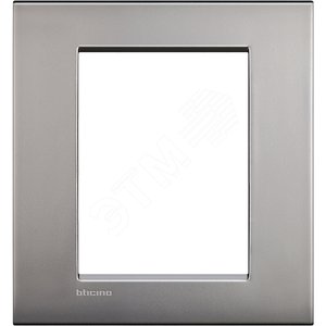 LivingLight Рамка AIR 3+3 модуля, цвет Матовый никель - Legrand