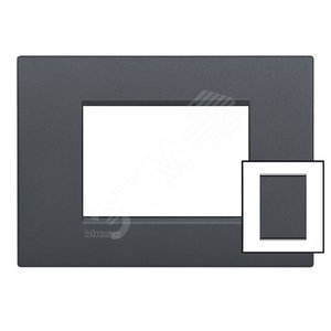 LL AIR 3+3 модуля Антрацит - Legrand