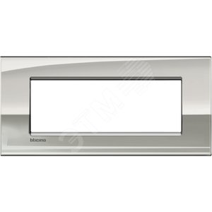 LivingLight Рамка AIR 7 модулей, цвет Паладий - Legrand