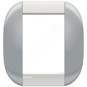 LivingLight Рамка овальная 3+3 модуля Небесный (LNB4826TS) - BTicino