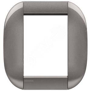 LivingLight Рамка овальная 3+3 модуля Коралловый - BTicino