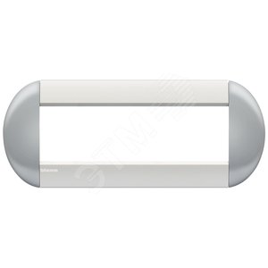 LivingLight Рамка овальная 7 постов Небесный - BTicino