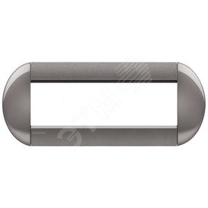 LivingLight Рамка овальная 7 постов Коралловый - BTicino