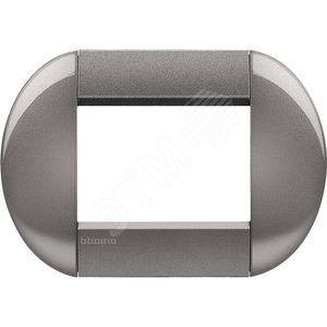 LivingLight Рамка овальная 3 поста Коралловый (LNB4803TG) - BTicino