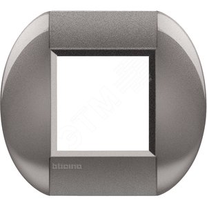 LivingLight Рамка овальная 1 пост Коралловый - BTicino