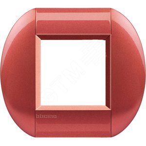 LivingLight Рамка овальная 1 пост Малина - BTicino