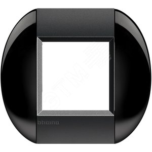 LivingLight Рамка овальная 1 пост Дымчатый - BTicino