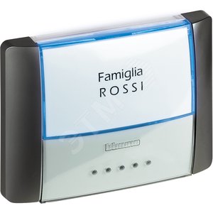 Кнопка IP55 антрацит - BTicino