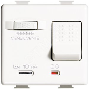 Выключатель 2п 2 модуля (AM5250S) - BTicino