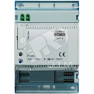 Активирующее устройство с функцией светорегулятора 400VA 4 модуля DIN (F415) - BTicino