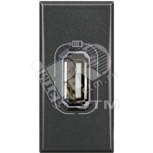 Axl USB-зарядка антарцит - Legrand