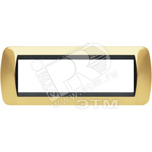 Накладка на 7 модулей, Натуральное Золото