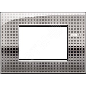 LivingLight Рамка AIR 3 модуля, цвет Сеть