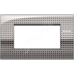 LivingLight Рамка AIR 4 модуля, цвет Сеть - Legrand