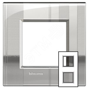 LL рамка 2x2мод.71мм.Ленты - Legrand
