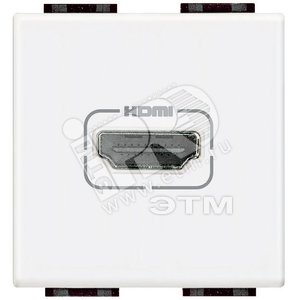 LivingLight Разъем HDMI белый - BTicino