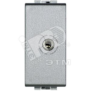 LivingLight Разъем Аудио Jack 3,5 цвет алюминий - Legrand