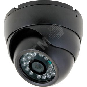 Видеокамера AHD купольная антивандальная 1.3Mp 3.6mm ИК подсветка 15м (SR-S130F36IRA) - SarmaTT