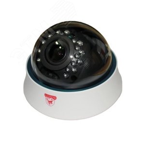 Видеокамера IP купольная 4Mp 2.8-12мм ИК подсветка 15м (SR-ID40V2812IRL)