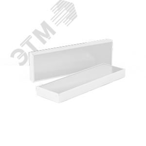 Светильник светодиодный VARTON E170 2.0 для образовательных учреждений 16 Вт CRI90 встраиваемый/накладной 595х180х50 мм IP40 4000 K с опаловым рассеивателем аварийный автономный постоянного действия 2