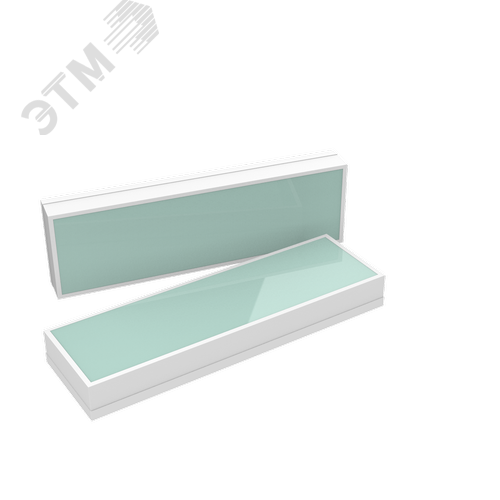 Светильник светодиодный VARTON C170/UGL медицинский встраиваемый/накладной 16 Вт CRI90 4000 K 595х185х68 мм IP54 с закаленным стеклом 3