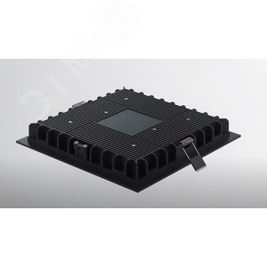 Светильник светодиодный ДВО-12Вт 110х110х25мм IP54/IP44 1200Лм 4000K DL-03 черный 3