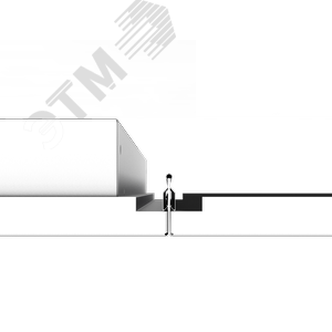 Светильник светодиодный ДВО-35Вт IP40 4025Лм 4000К Clip-In 070 РЗ 600х600х60 мм опал ПММА с равномер.засветкой 2