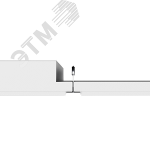 Свет-к тип Tegular® (Prelude 24) 574*587*58 (БАП 320*123*28) 36 ВТ 4000К с равн. засвет. Teletest | V1-A1-00070-10ATH-2003640 | VARTON 2