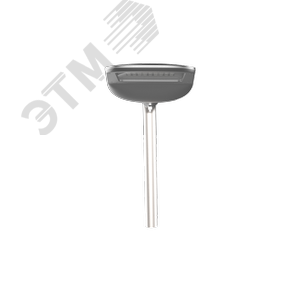 Светильник светодиодный ДКУ-100Вт 13500Лм 4000К Tornado Yard ZHAGA Серый 2