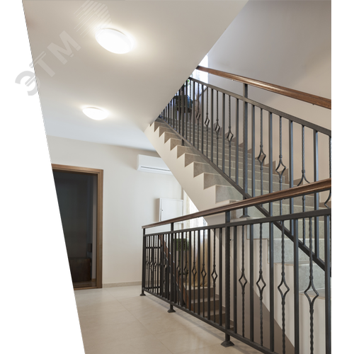 Светильник светодиодный ДБП-16вт IP44 300х85 5000К с микроволновым датчиком движения 3