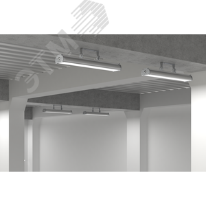 Светильник светодиодный ДСП-36Вт Айрон пром. для агр. сред 1215х109х66 IP67 узк.15 град 4000К дим.DALI 4