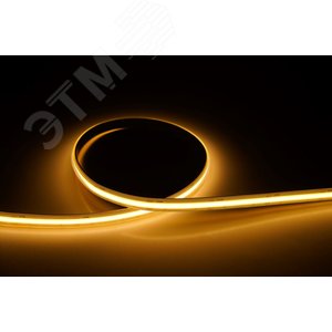 Лента LED 14W/m 24V 3000K 5м х10 мм IP65 SMD COB 528LED/m (упаковка 5м) - фото 2