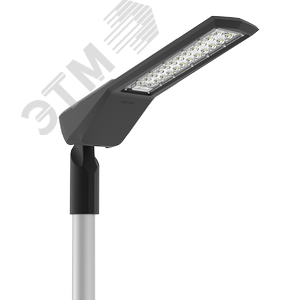 Светильник светодиодный ДКУ-80Вт 5000К Levante M Parking Черный