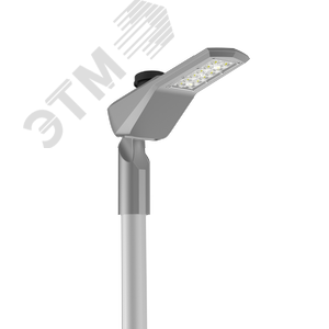 Светильник светодиодный ДКУ-30Вт 5000К Levante Yard Серый 1-10V NEMA