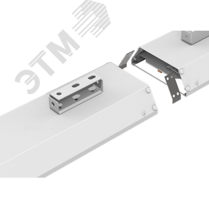 Светильник светодиодный Supermarket 1500х145х50мм 70 Вт 4000К IP40 с призматическим рассеивателем 2