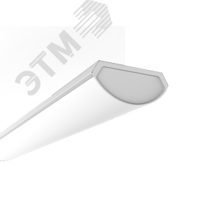 Светильник светодиодный ДПО-36Вт LUX опал 1235х160х65 4000К аварийный 2